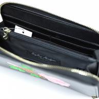 AKA Black Leather Wallet - BB 1