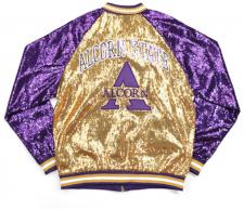 Alcorn State Women's Sequin Jacket with Sequin Sleeves - 2024 1