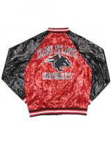 Clark Atlanta Women's Sequin Jacket with Sequin Sleeves - 2024 1