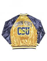 Coppin State Women's Sequin Jacket with Sequin Sleeves - 2024 1