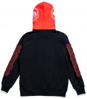 Delta Black & Red Chenille & Embroidered Hoodie - CP - 2023 1