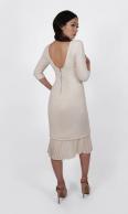 Tweed Midi Dress - Ivory 1