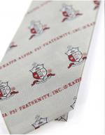 Kappa Cream Shield Silk Tie - 2023 1