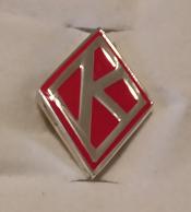 Kappa Symbol Octagon Cufflinks - Lapel Pin - Tiebar - Set - WW 1