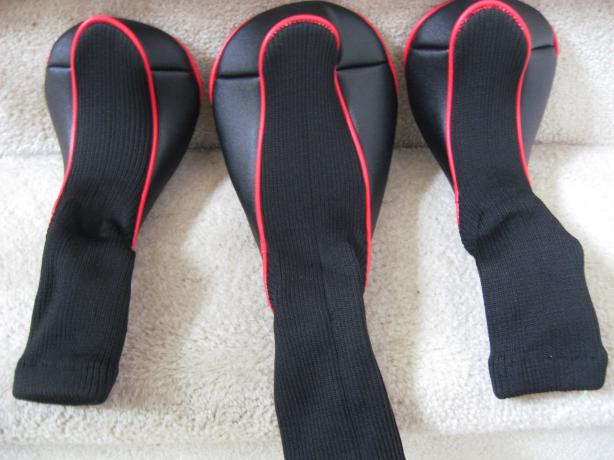 Kappa Embroidered Vinyl Golf Club Covers - Set of 3 - LIMITED EDITION 3