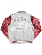NCCU Women's Satin Jacket with Sequin Sleeves - 2024 1
