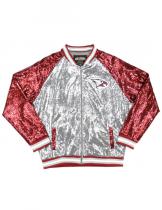 NCCU Women's Sequin Jacket with Sequin Sleeves - 2024