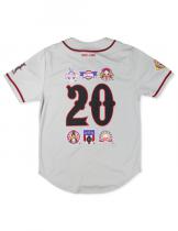 NLBM - Commemorative Grey Baseball Jersey - 2025 1