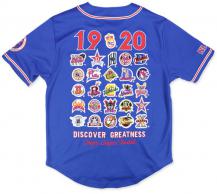 NLBM - Commemorative Baseball Jersey - BLUE - 2024 1
