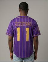 Omega PURPLE Baseball Jersey - 2026 1