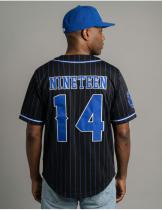 Sigma Black Baseball Jersey - 2026 1