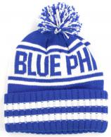 Sigma Letter White Beanie w/ Puffball - 2023 1