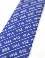 Sigma Royal Letters Silk Tie - 2023 1