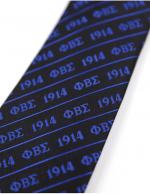 Sigma Black Letters Silk Tie - 2023 1