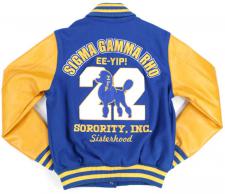 Sigma Gamma Rho Sorority Wool Jacket - 2024 1