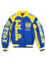 Sigma Gamma Rho Sorority Nascar Twill Jacket - 2024