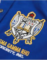 Sigma Gamma Rho Sorority Nascar Twill Jacket - 2024 2