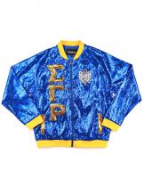 Sigma Gamma Rho Sorority Royal Sequins Jacket - 2024