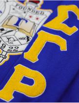 SIGMA GAMMA RHO SORORITY ROYAL V-NECK SWEATER - 2025 3
