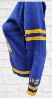 Sigma Gamma Rho Sorority Chenille V-Neck Sweater - BD 1