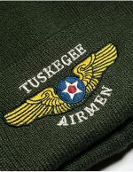 Tuskegee Airmen Olive Green Beanie 2