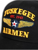 Tuskegee Airmen Cap - TA165-BLK 2
