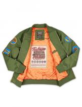 Tuskegee Airmen Green Bomber Jacket - 2024 3