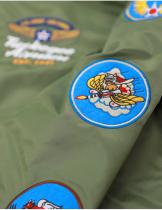 Tuskegee Airmen Green Bomber Jacket - 2024 6