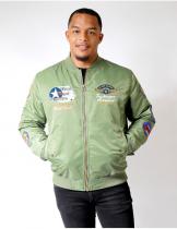 Tuskegee Airmen Green Bomber Jacket - 2024 7