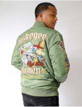 Tuskegee Airmen Green Bomber Jacket - 2024 8