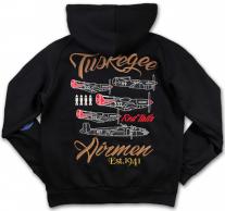 Tuskegee Airmen Black Hoodie - 2022 3