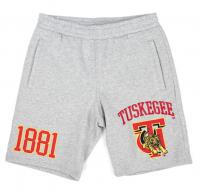 Tuskegee University Men's Grey Shorts - 2024