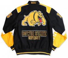 Bowie State Twill Racing Jacket 1
