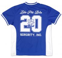 Zeta Phi Beta Rhinestone Football Jersey - 2023 1