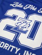 Zeta Phi Beta Rhinestone Football Jersey - 2023 4