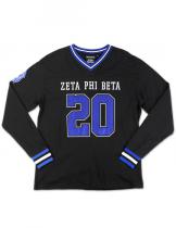 Zeta Black Longsleeve Jersey Tee - 2025