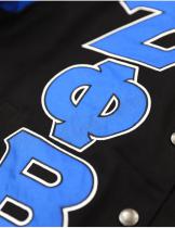 Zeta Phi Beta Black Nascar Twill Jacket - 2024 3