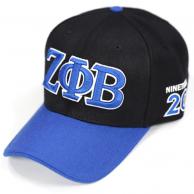 Zeta Phi Beta Black Cap w/ Royal Bib - 2023