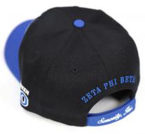 Zeta Phi Beta Black Cap w/ Royal Bib - 2023 1