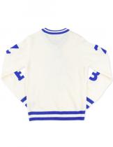 ZETA IVORY V-NECK SWEATER - 2025 1
