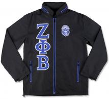 Zeta Black Windbreaker - 2023