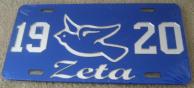 Zeta_1920_Dove_License_Plate