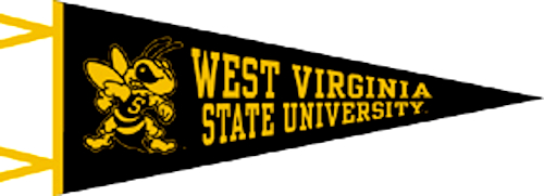 West Virginia State U Pennant